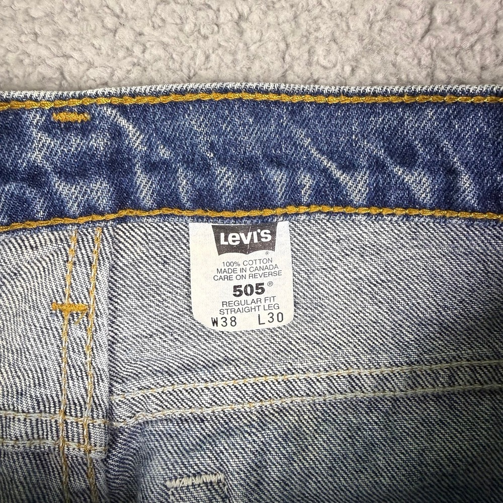 Vintage 90s Levi's 505 jeans - Picture 3 of 6
